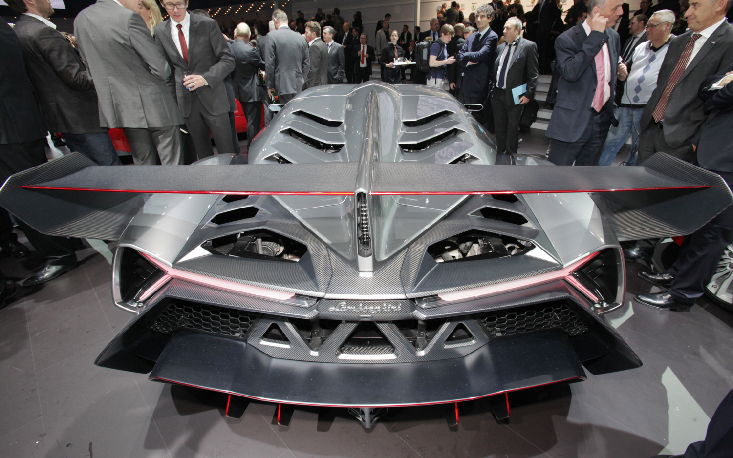 Lamborghini Veneno rear end 2 Lamborghini Veneno rear end 2