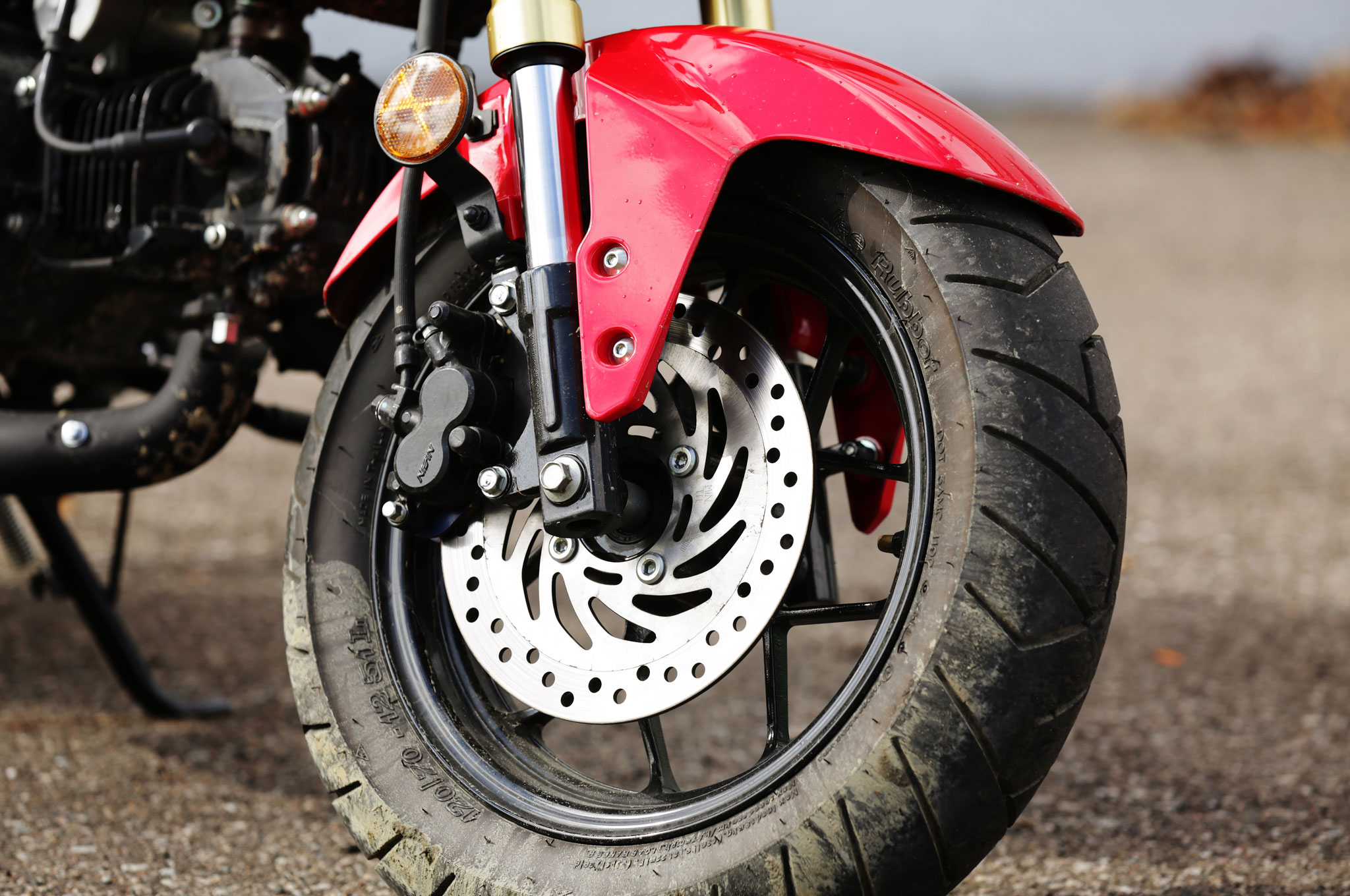 honda grom tire psi