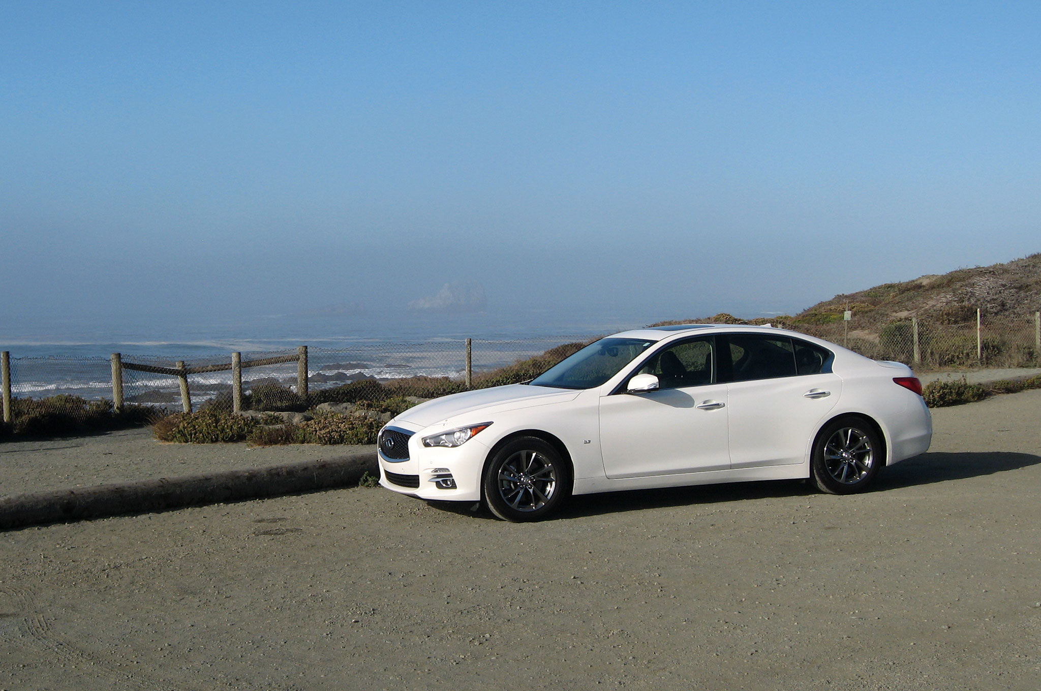 2014 Infiniti Q50 3.7 AWD Premium An Oil Change and a Damaged Door