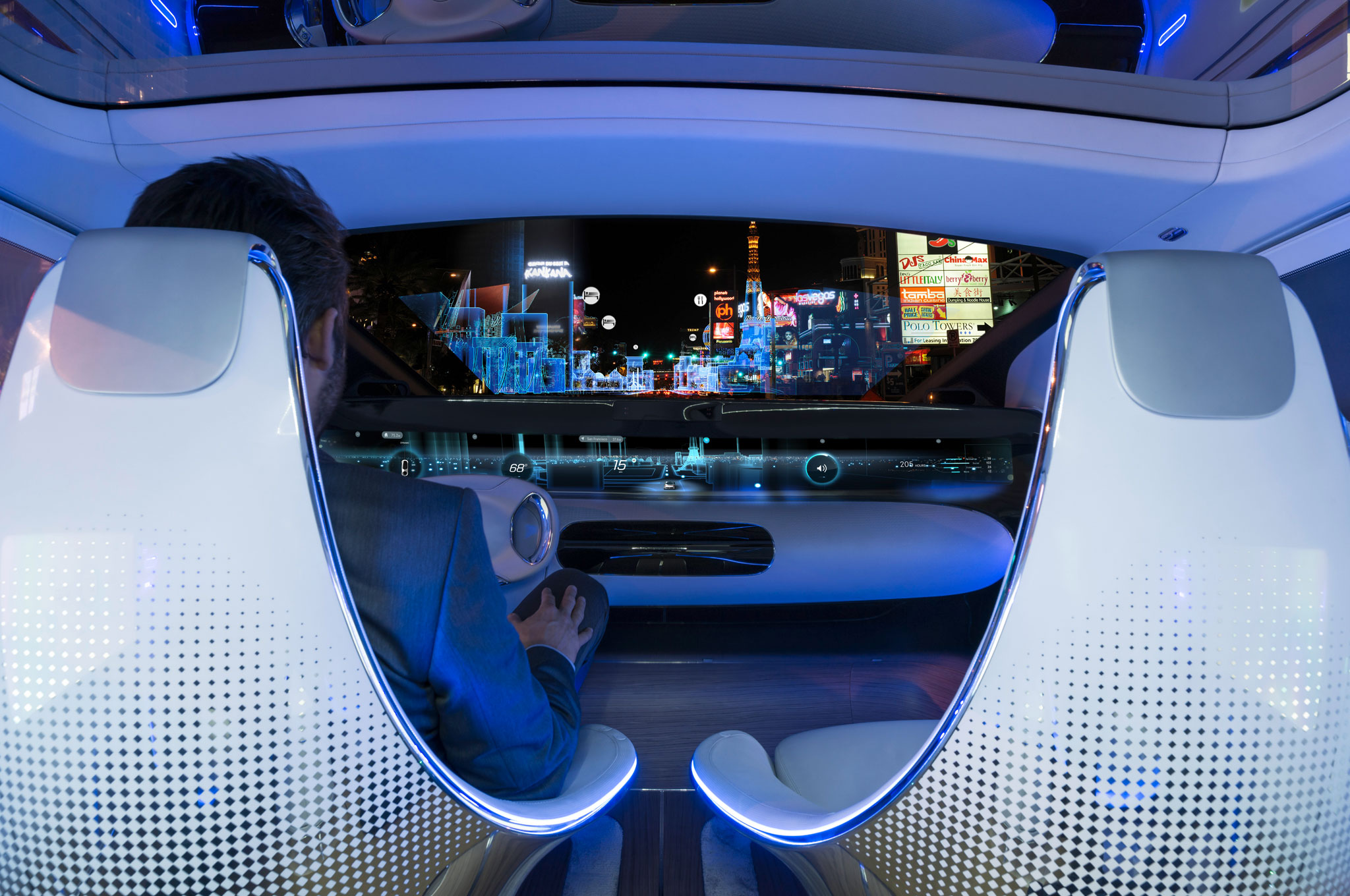 {Auto cockpit mercedes
42} Riding in the Mercedes-Benz F 015 Luxury in Motion Concept ... | {Auto cockpit mercedes
42}
