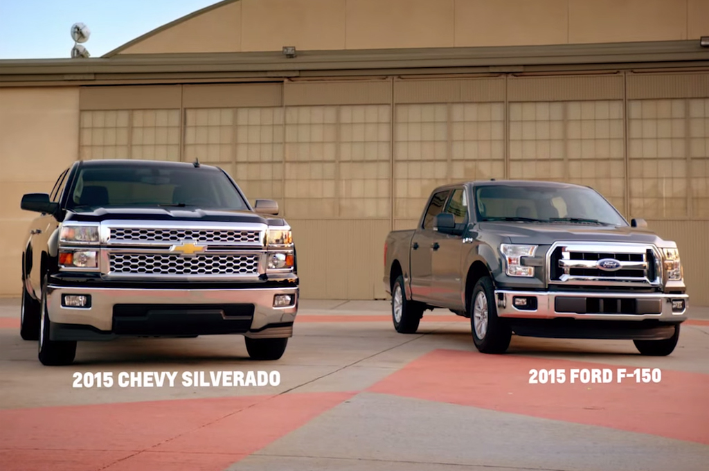 Video New Chevrolet Silverado Ads Critique Aluminum Ford