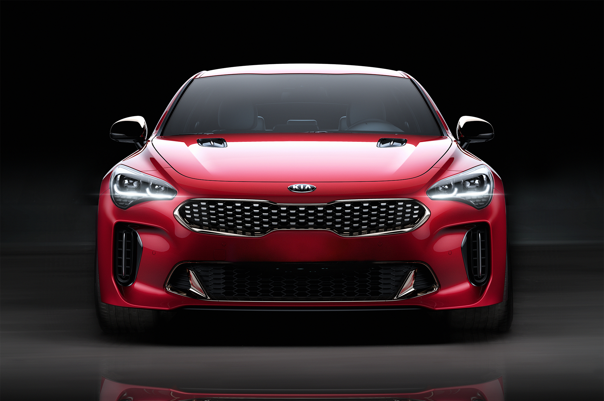 2018 Kia Stinger GT front end