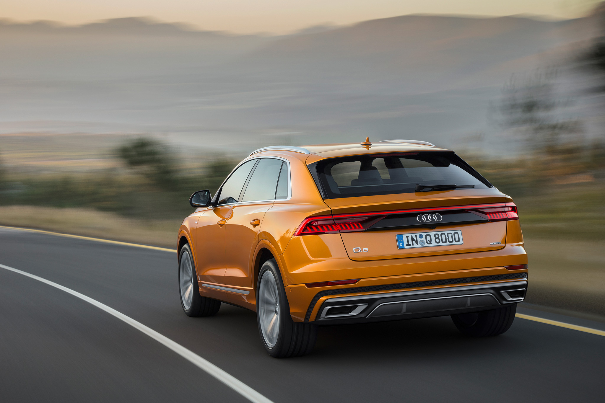 Production Spec 2019 Audi Q8 Premieres In China