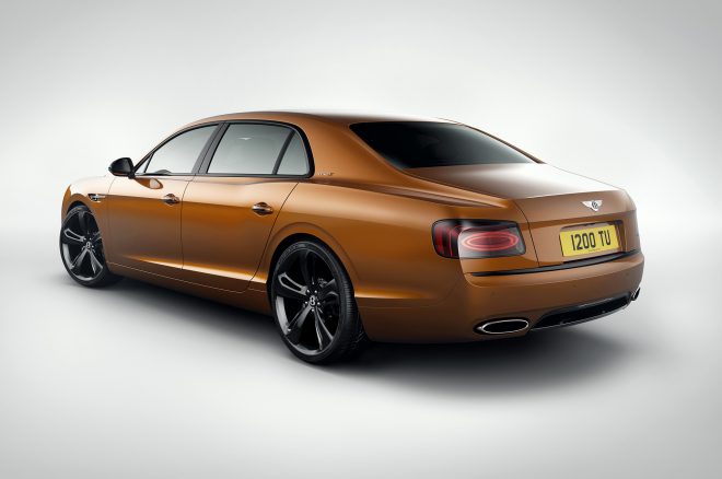 Bentley Flying Spur W12 S rear three quarter