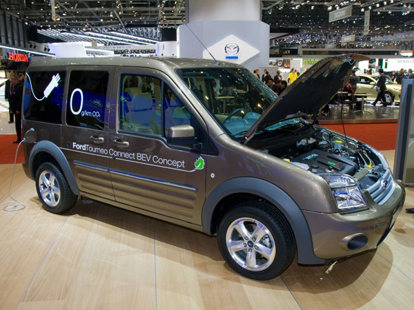 2009 Geneva Ford Transit Connect Electric Evan Mccausland