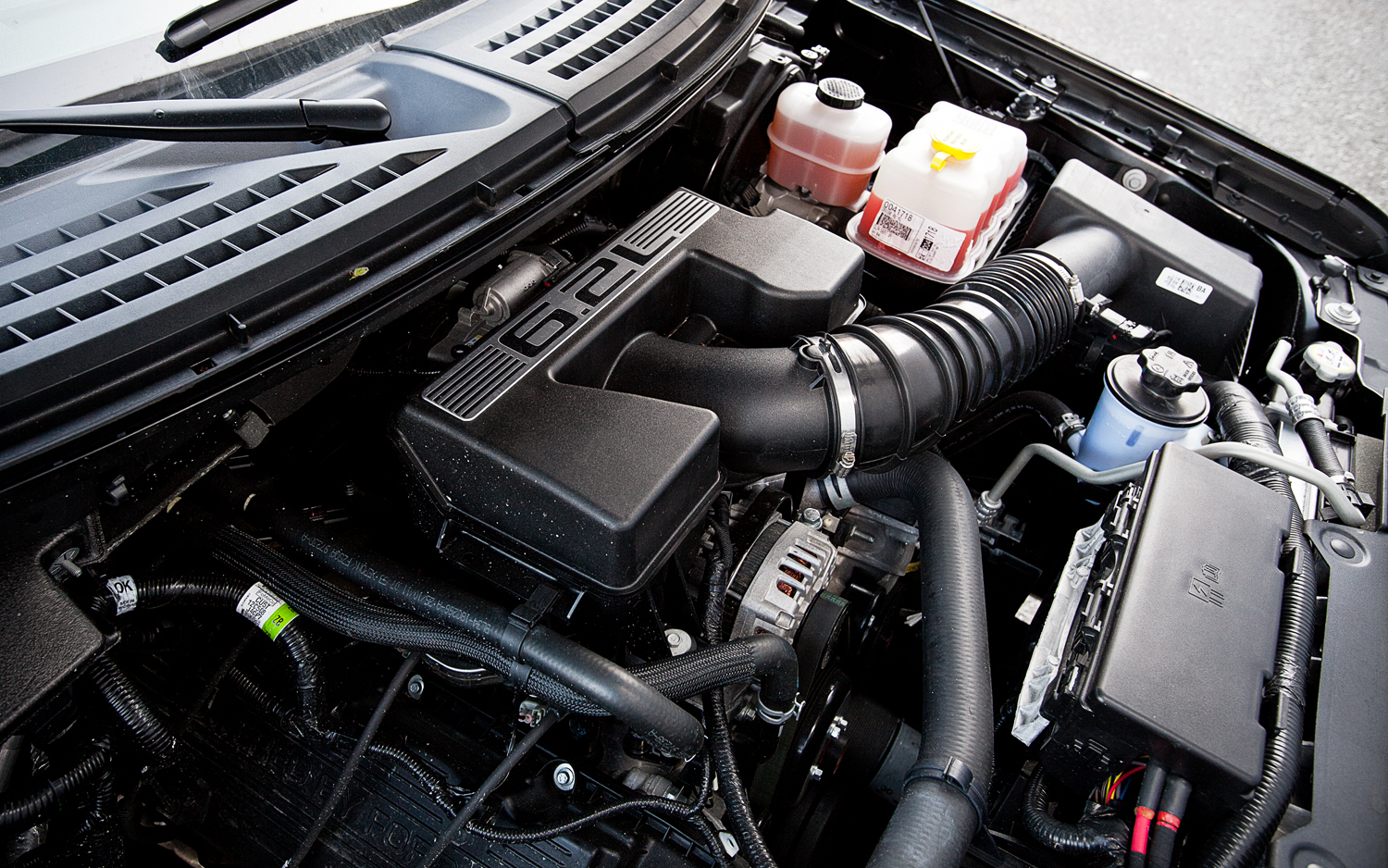 2012 ford f150 engine fan only works on high