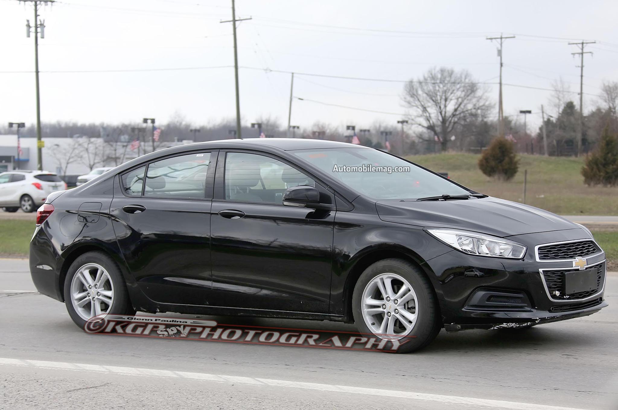 2016 Chevrolet Cruze Spied Without Camouflage Automobile Magazine Based