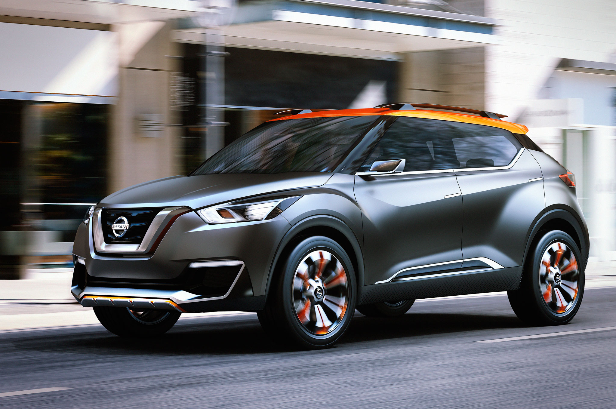 Nissan Kicks SUV Concept Debuts in Sao Paulo