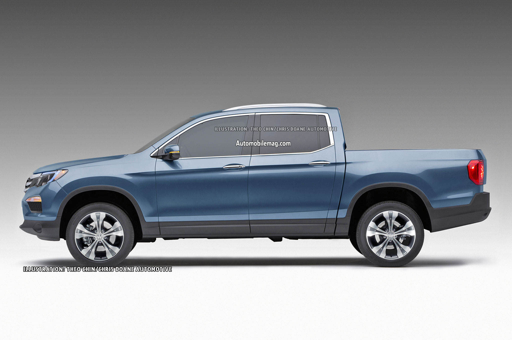 2016 Honda Ridgeline Previewed In Renderings
