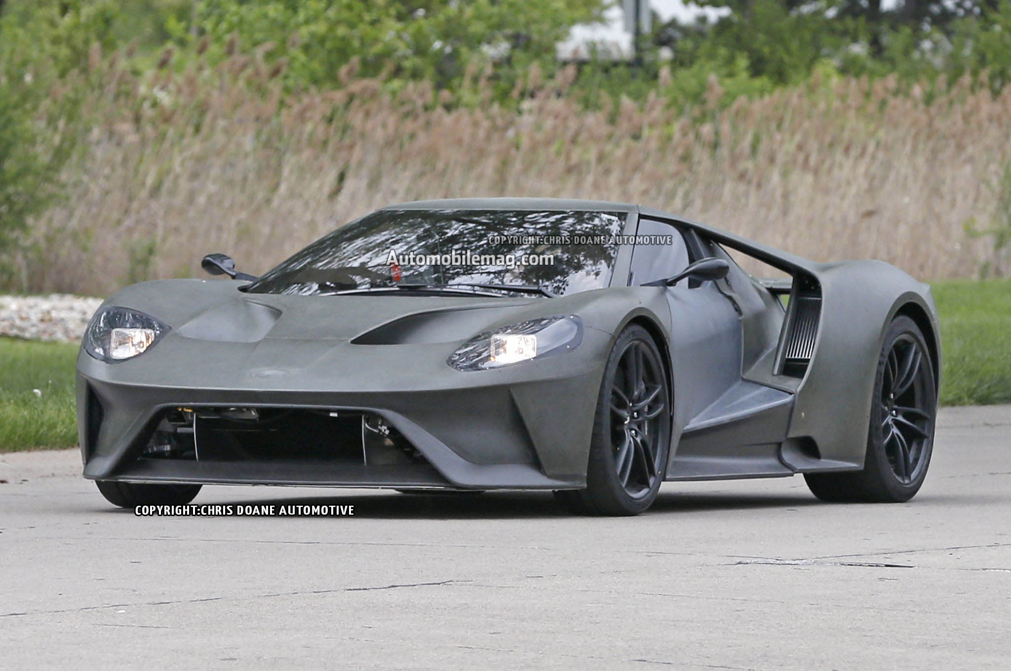 2017 Ford Gt Prototype Spied Testing 1 24