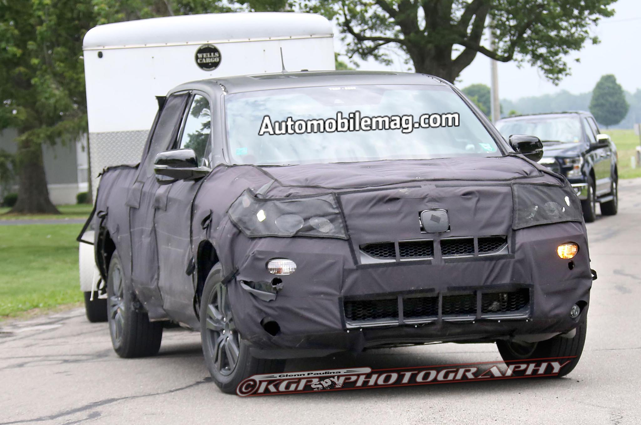 2016 Honda Ridgeline Spied Again Show More
