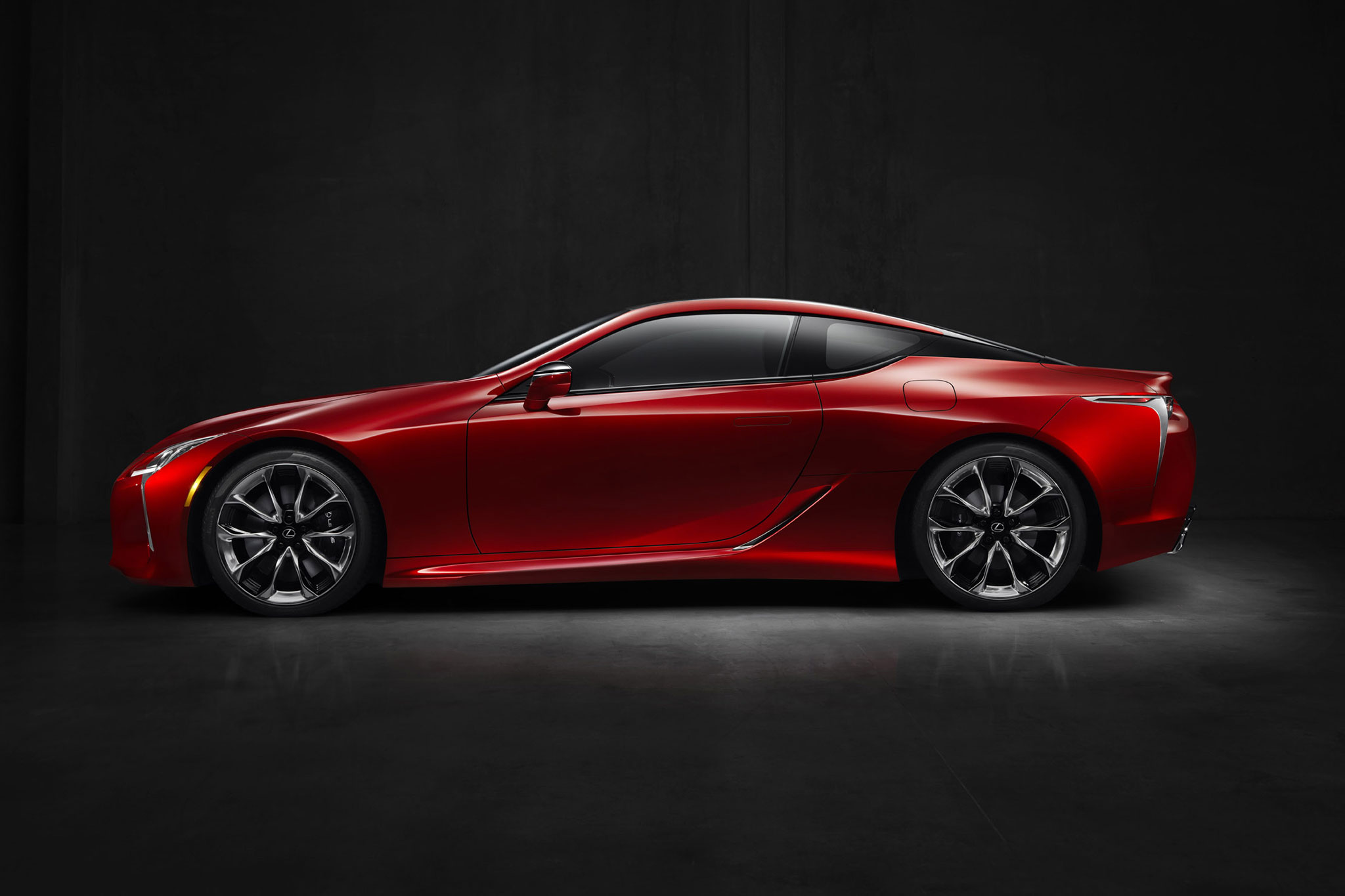 2018 Lexus LC 500 side side profile 02 2018 Lexus LC 500 side side profile 02