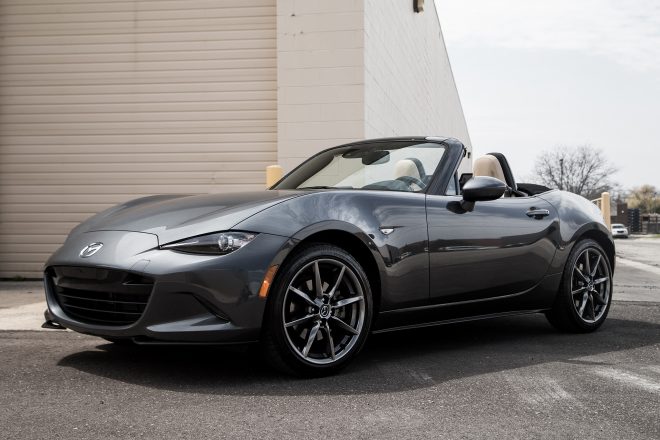 2016 Mazda Mx 5 Miata Automatic One Week Review 2016 Mazda Mx 5 Miata Grand Touring Front Three Quarter 04