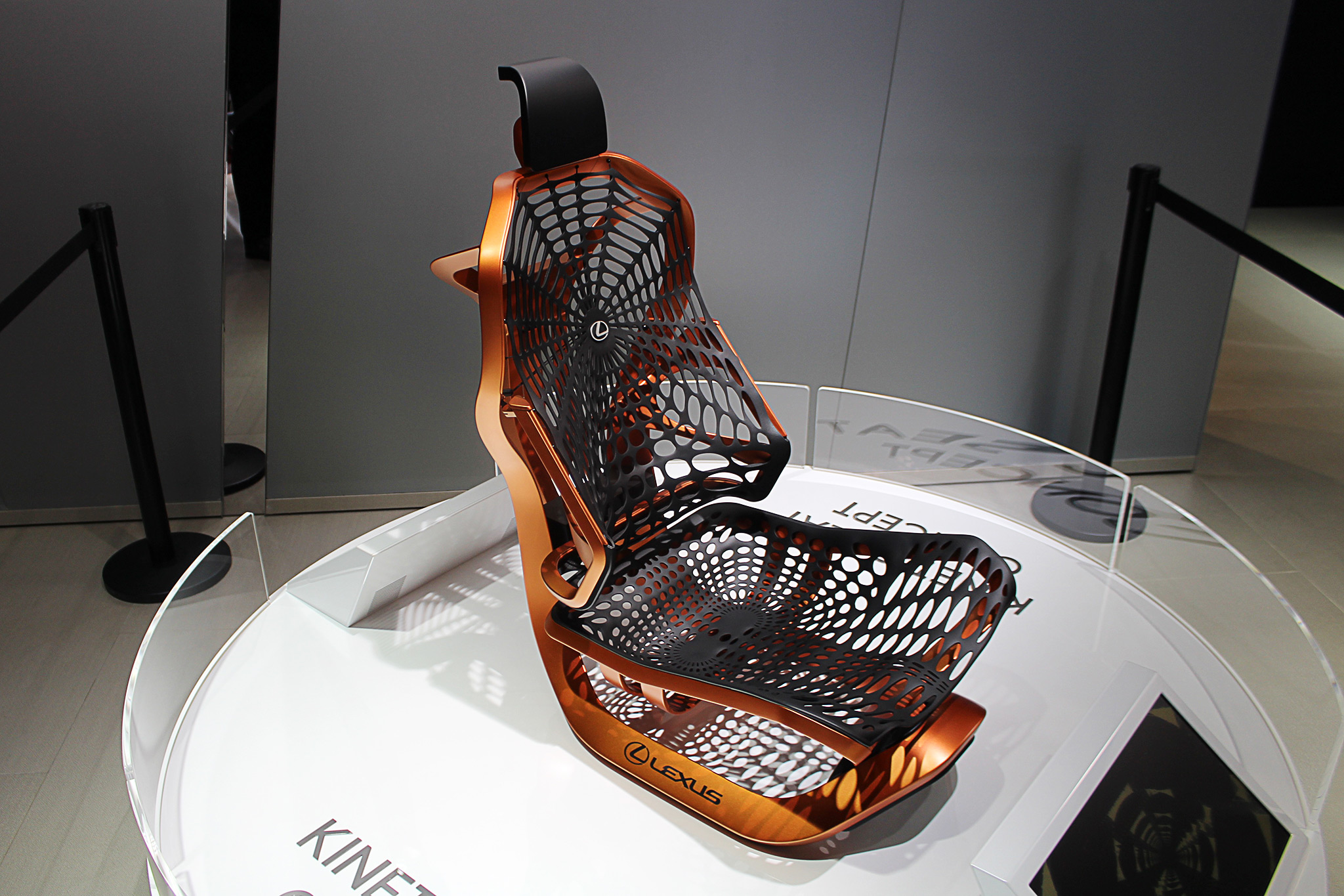 Lexus’ Wild Seat Concept Uses Synthetic Spider Silk