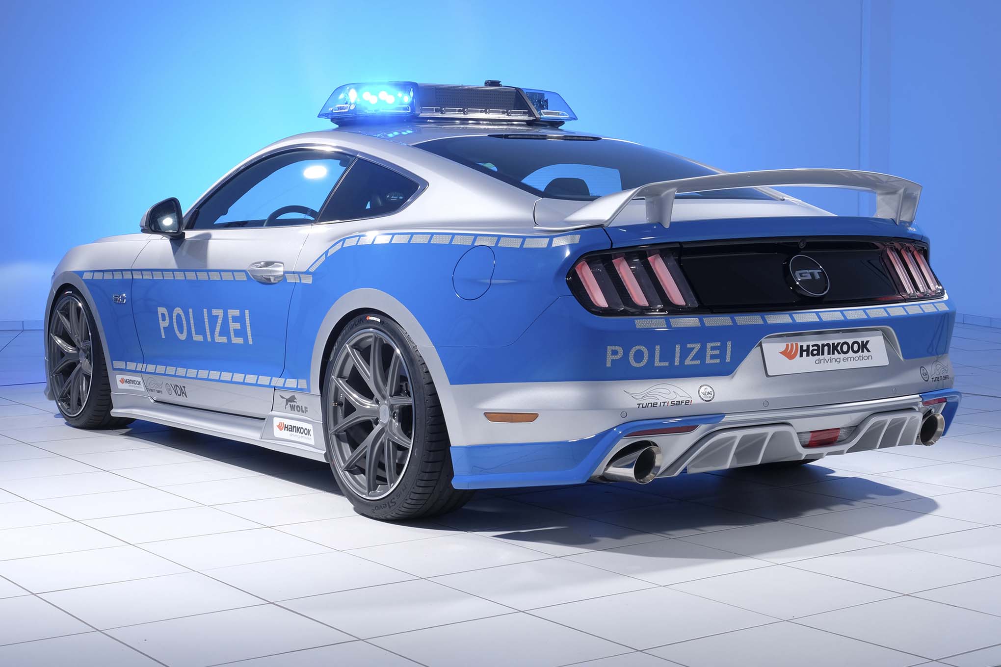 German Ford Mustang Cop Car Demands Respect Automobile