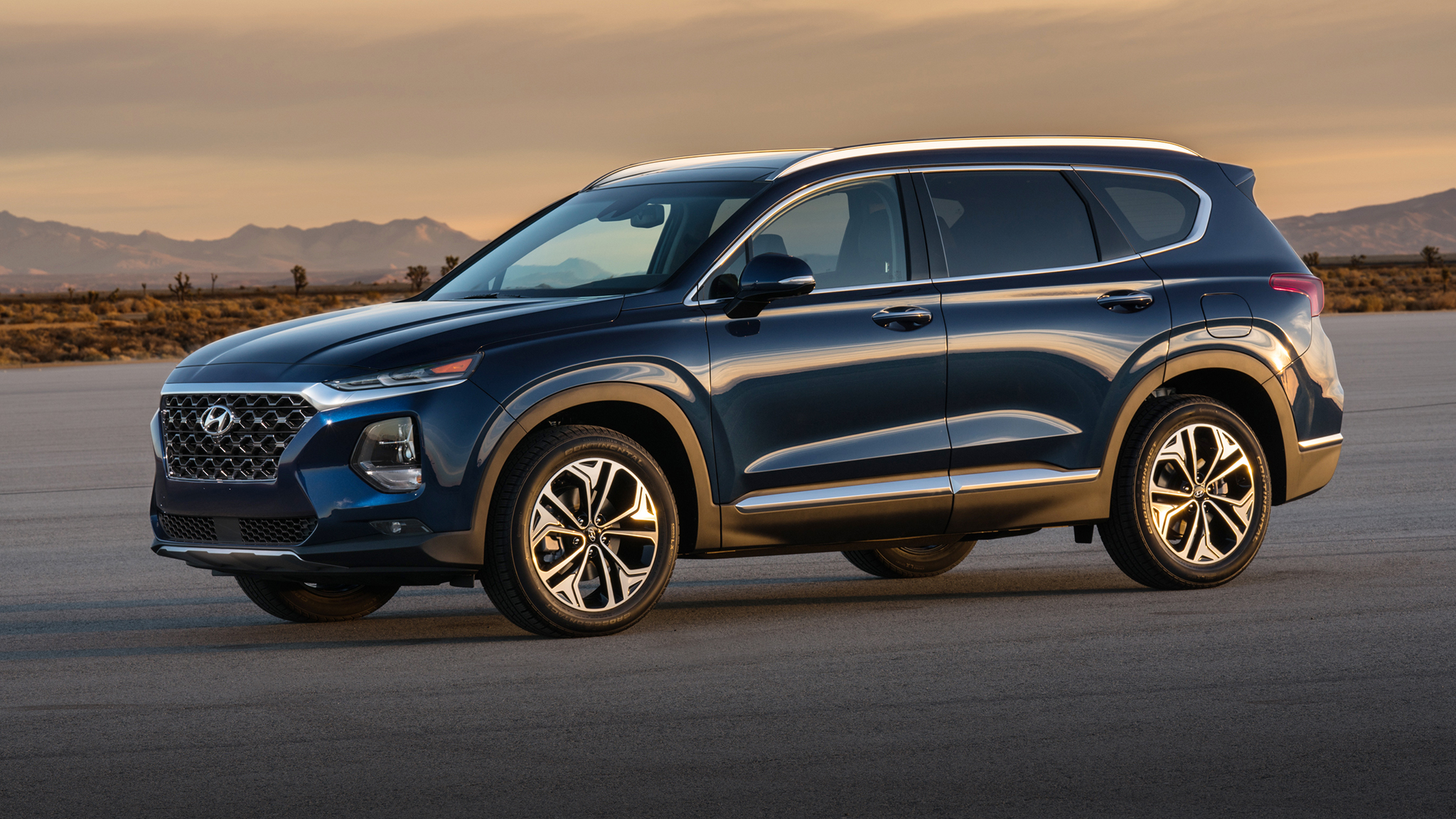 Barre Portatutto In Alluminio ACE-2 Per Hyundai Santa Fe 4 (TM) 2019-2023 – Nero