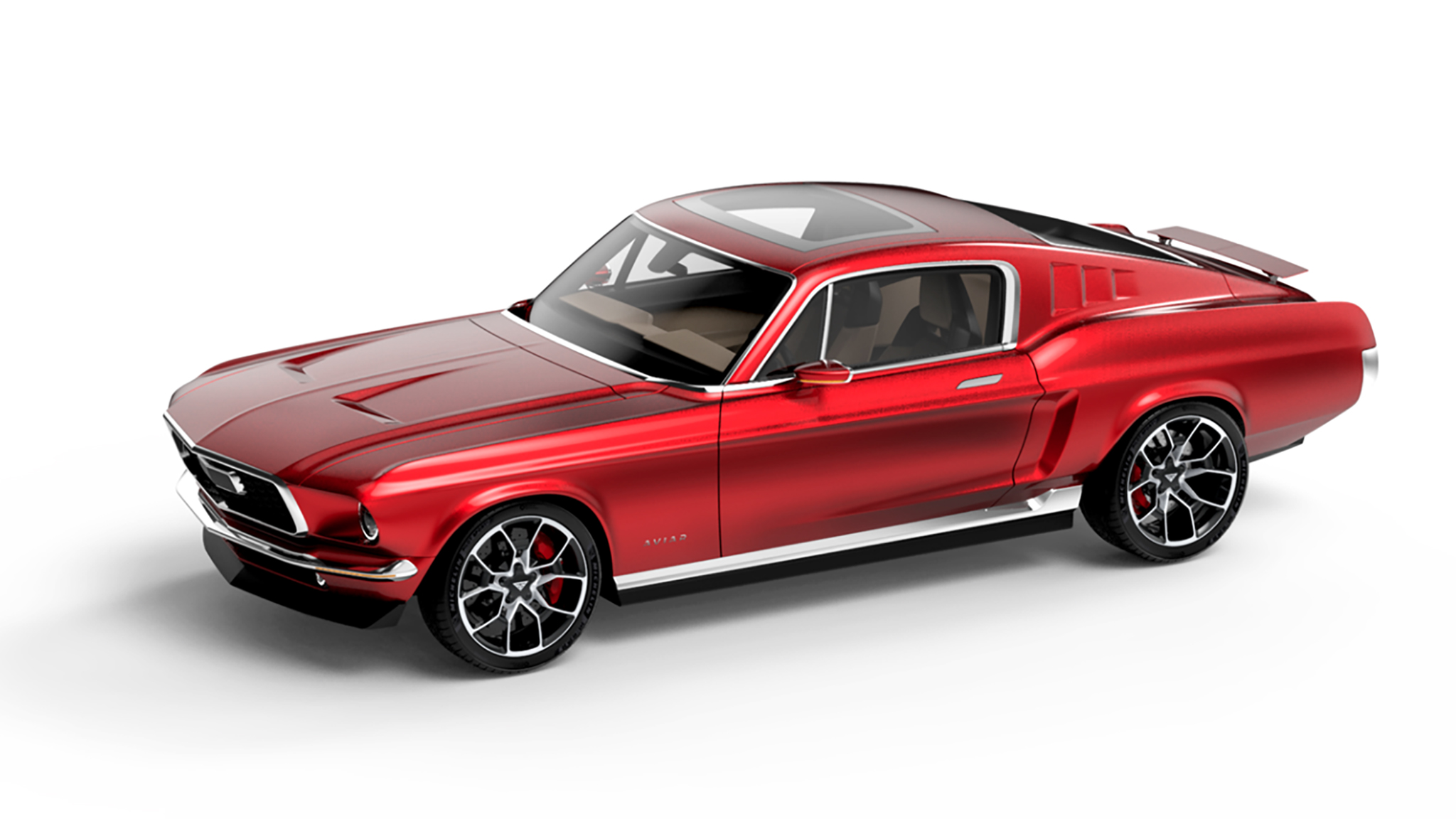 This Russian Retro Mustang Ev Promises 0 62 Mph In 2 Sec 2 8